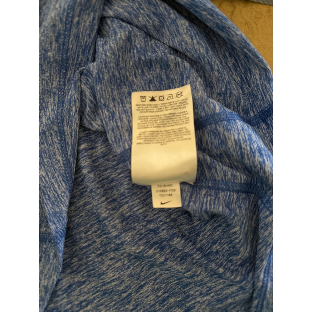 Nike Florida Gators Womens Small Blue Dri-FIT Quarter Zip Pullover Space Dye - Picture 8 of 11